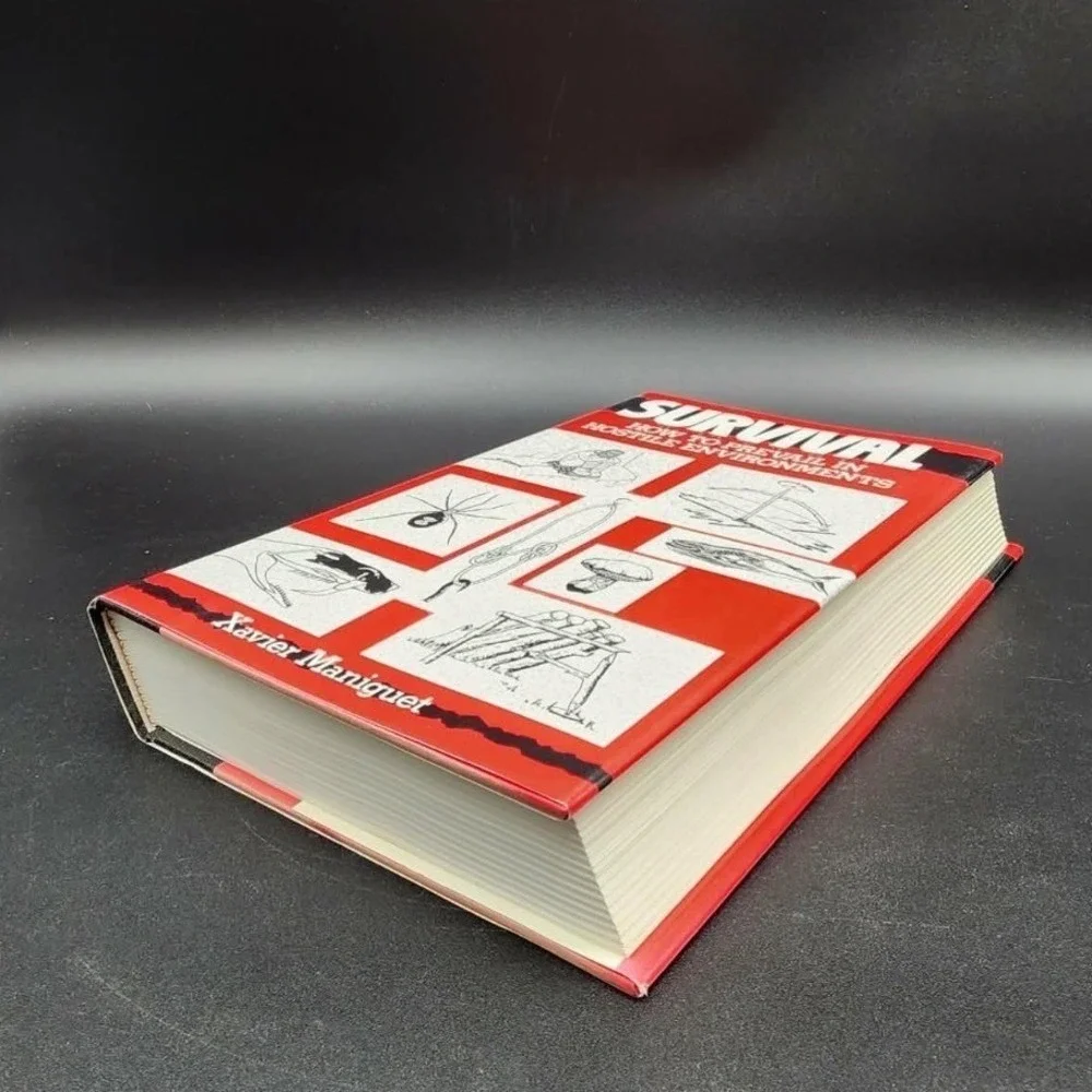 Survival How to Prevail in Hostile Environments Hardcover New Old Stock Maniguet
